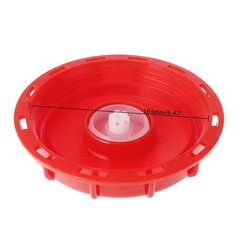 Red IBC Tank Cover Water Liquid Cover With Gasket Good Seal Fit 1000L IBC Tank