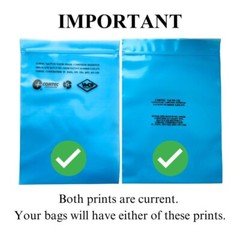 Anti Rust Zip Top VCI Poly Bags – Cortec VpCI-126 10″x12″ 4mil (Pack of 10 bags)