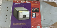 Bankers Box Drawer File- Strickly Business