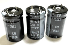 4X -3300uF @ 63V (85°) 22.5X35 – (NICHICON LLS) ELECTROLYTIC CAP – BUFFERING#195