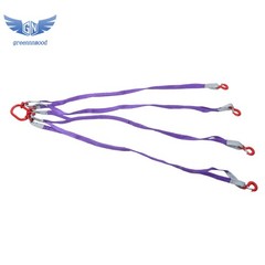 5ft 6610lbs Chain Sling for Lifting with G80 Alloy Steel Four Legs Grab Hook