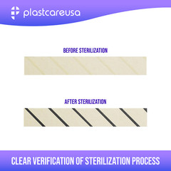 Autoclave Tape 3/4″ x 60 Yards, Sterilization Indicator Roll for Steam Chemical