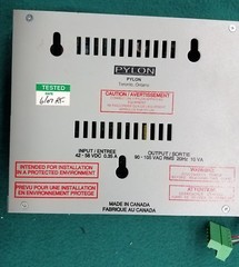 Pylon RG-10 400 Type Ringing Generator 20hz 105vac .10A Output Tested 52V Input