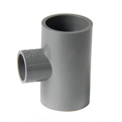 Reducing Tee Connector PVC Water Supply Pipe Fittings White/Blue/Gray All Size