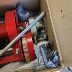 Thern M452B 4000lb Spur Gear Hand Winch Brake 300FT Cable Capacity