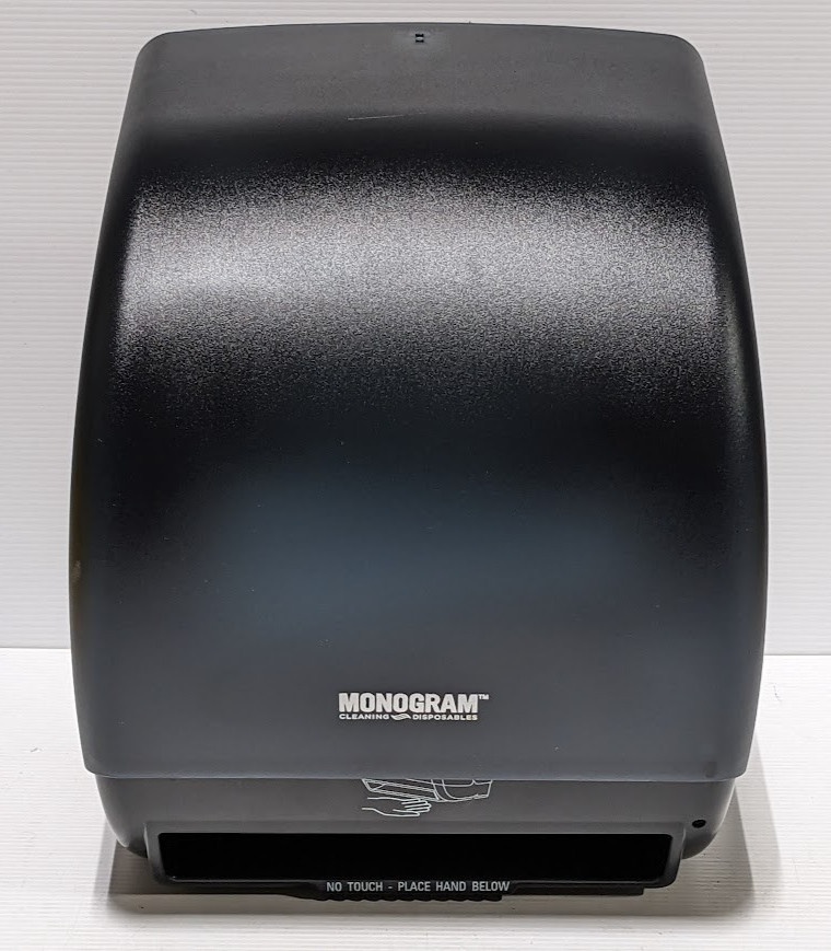 Monogram Automatic Hands Free Battery Operated Paper Towel Roll Dispenser 873794