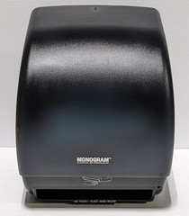 Monogram Automatic Hands Free Battery Operated Paper Towel Roll Dispenser 873794