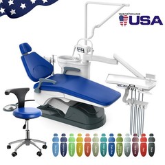 Dental Unit Chair DC Motor Computer Controlled PU Leather Doctor Stool TJ2688-A1
