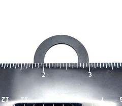 3/4″ ID Rubber Flat Washers 1 1/4″ OD 1/16″ Thick Heavy Duty Spacers EPDM .75 in
