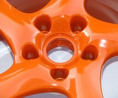 Super Durable Gloss Orange Powder Coating Paint – 5 Pounds FREE SHIPPING!