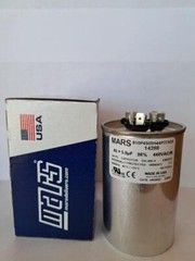 Mars Round Motor Run Capacitor 45/5 MFD 440/370 VAC Aluminum 14288, USA , NEW