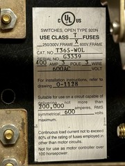 Boltswitch T365-WOL Pressure Contact Switch G3339