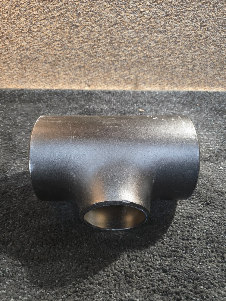 Standard Carbon Steel Butt Weld Reducing Tee 6 in. x 6 in. x 4 in. ASTM A234 WPB