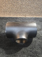 Standard Carbon Steel Butt Weld Reducing Tee 6 in. x 6 in. x 4 in. ASTM A234 WPB