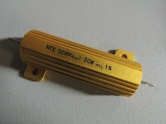 NTE 50WM320 ~ 20K Ohm 50 Watt Aluminum Housed Wirewound Power Resistor