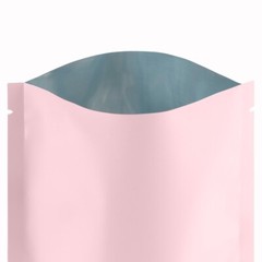 4CustomPrint 100 Matte Odor Proof Stand Up Heat Sealable Mylar Food Storage Bags