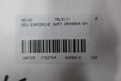 SEW EURODRIVE SA57 DRN90S4/DH GEARMOTOR 275RPM 1.5HP 230/460V-AC 3PH