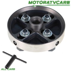 ALL-CARB Wood Lathe Chuck 6 Inch 4-Jaw Lathe Chuck with 1 × 8 TPI Thread