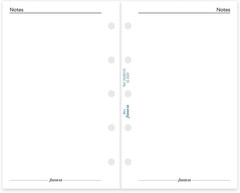 C68110-26 Mini Size Month-To-View Calendar Diary Refill White Paper 2026