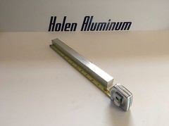 1″ x 12″ square bar & 1/4″ x 3″ x 12″ flat bar & 1/2″ x 3″ x 10″ flat bar