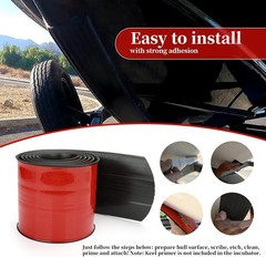 Self-Adhesive DIY Keel Guard for Fiberglass and Specific Aluminum Boa
