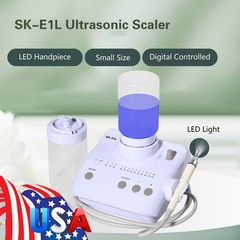 Dental Ultrasonic Scaler (LED) Handpiece 2 Bottles fit Cavitron EMS Woodpecker