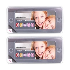 Soportes de Cerámica de Zafiro de Ortodoncia Dental Mini Roth 022, 3 4 5 Ganchos