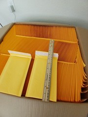 500 Kraft Paper Bubble Padded Envelopes Mailers Shipping Case