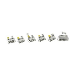 10 Kits Orthodontic Brackets 1st Molar Tubes Dental Braces Roth MBT 022 345 6-6