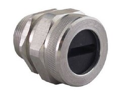 Festoon Cable Connector, alum, 3″ cable range 2.600 x .830, locknut and o-ring