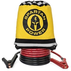 20 Foot 1/0 AWG 0 Gauge Heavy Duty Jumper Cables Booster Set by Spartan Power…