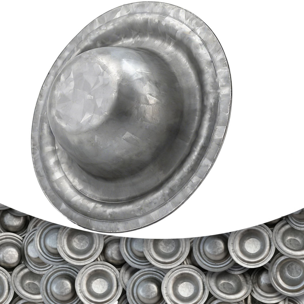 100Pcs Metal Screw Roof Caps, Protecting Screw Heads Easy to Install for Leak