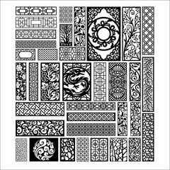 LASER CUT +600 FILES Mega PACK Set Dxf Svg 3D 2D Designs Cnc Cutting Bundle