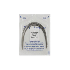 10pcs/pk Orthodontic Arch Wire Niti Stainless Steel Round Rectangular Natural
