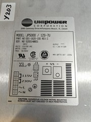 Unipower JP5000 / 12S-7U Power Supply 001-1620-100 Rev C 1700W Input 24V 50A