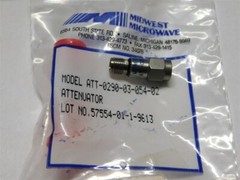 Midwest Microwave ATT-0290-03-054-02 18GHz 3db RF/IF & RFID SMA Attenuator