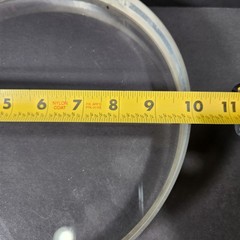 Lapmaster Fused Quartz Optical Flat: 10″ Dual Sided Surface SN43