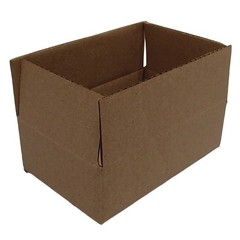 6X4X2 Brown Shipping Box (200 lb. Test Single Wall Corrugated Box)