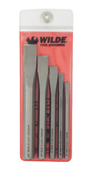 Wilde 5pc Cold Chisel Set 5/16″ to 3/4 Inch MADE IN USA High Carbon Steel