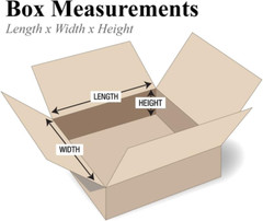 13 X 13 X 4 Corrugated Cardboard Boxes, Flat 13″L X 13″W X 4″H, Pack of 25 | Shi