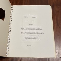 Behlman-Invar Model TPA-36/18 Operational-Maintenance Manual