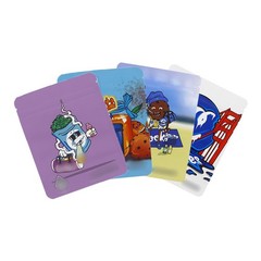 4×5” Mylar Bags Resealable Zipper Seal Packaging Pouches for Herb Storage