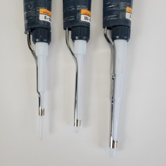 Gilson Pipetman Pipettes Set of 3 (P20, P200, P1000 µL) – Calibrated April 2026