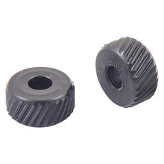 3/4 X 3/8 X 1/4 DIAMOND SHAPE-COARSE KNURLING WHEEL PAIR (2220-0014)