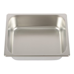8 Pack 1/2 Size Hotel Pans Steam Table Pan 4″ Deep Stainless Steel with Lid