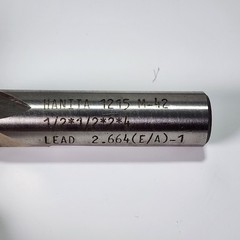 1/2″ Dia. x 2″ LOC x 4″ OAL 4 Flute HsCo Endmill New Hanita (whistle notch)
