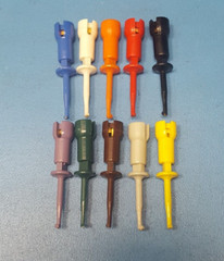 HOOK MICRO XM-S, Multi color, 10 colors,E-Z Hook, MicroHook, Test Probe, 10 Pcs