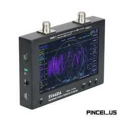 SV4401A 50KHz-4.4GHz Handheld Vector Network Analyzer Antenna Analyzer 7″ Screen