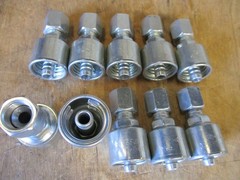 10 Pack Genuine Gates Hydraulic Hose Fittings 6G-6FJX Female JIC 37 Swivel