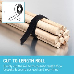 VELCRO® Brand Hook and loop ONE-WRAP® double sided Strap for Cable Tidy
